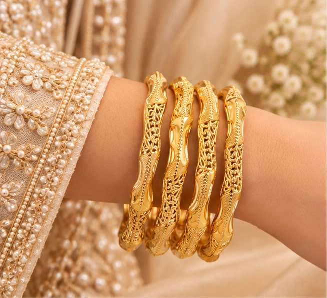Textured Heritage Bangles