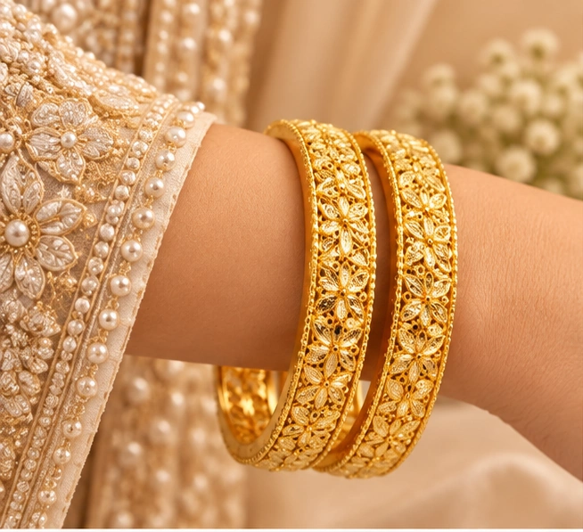 Floral Trail Bangles