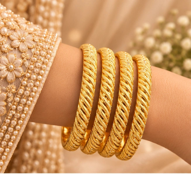Twisted Rope Bangles