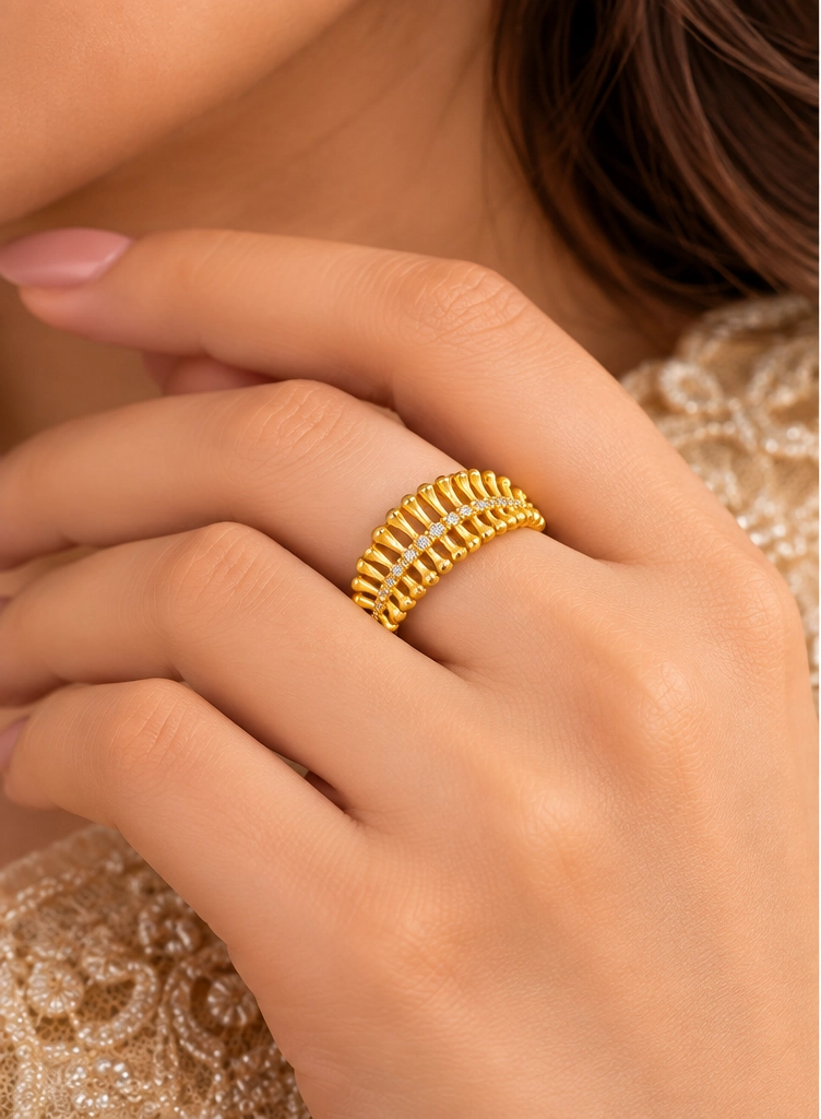 Engraved Band Ring