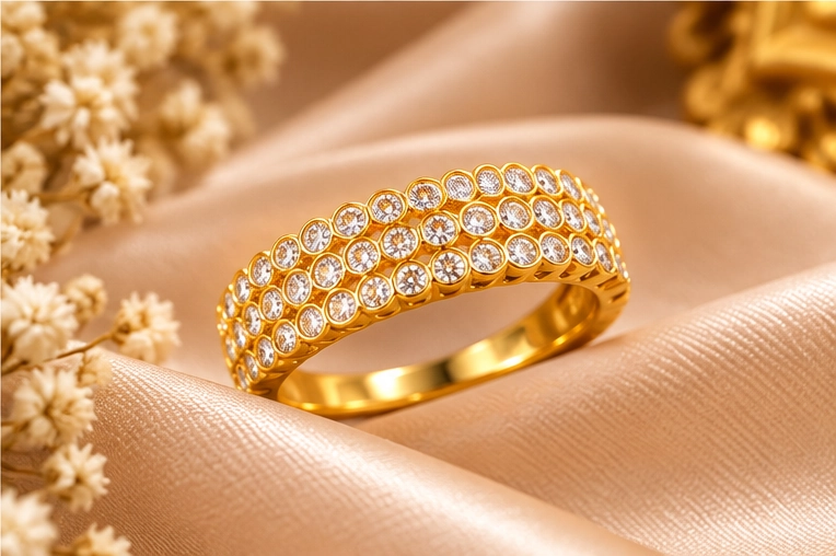 Triple Row Accent Ring - Image 3