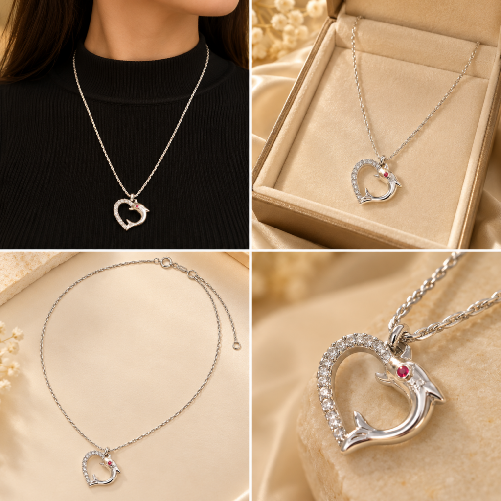 Heart Link Necklace